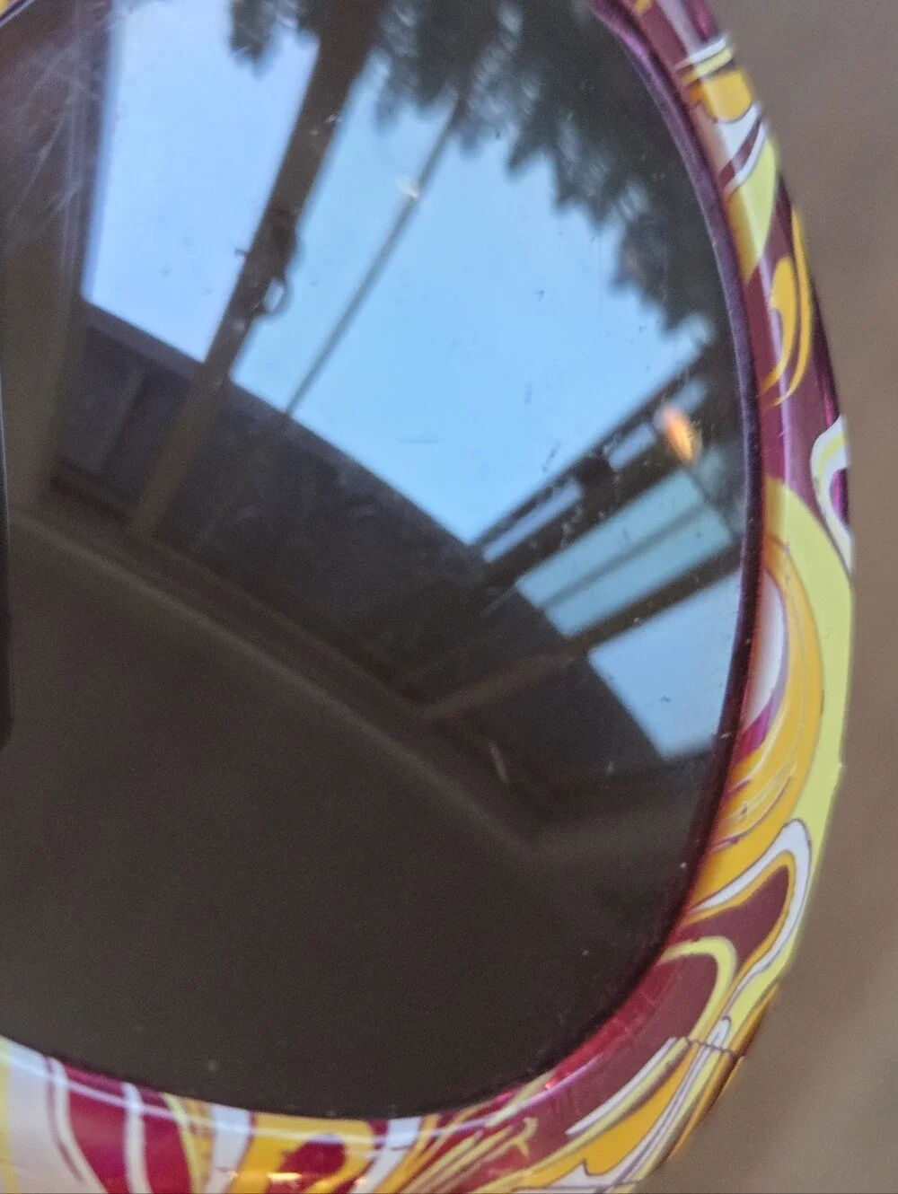 Vintage Y2K 2006 Wizards of Waverly Place Kids Pink Psychedelic Swirl Sunglasses